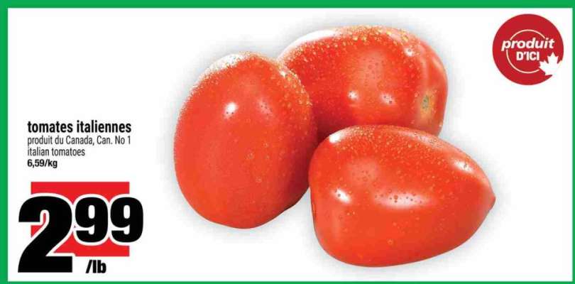 TOMATES ITALIENNES