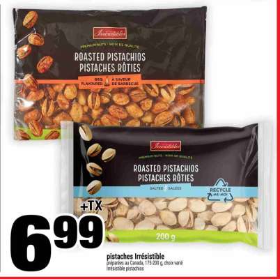 PISTACHES IRRÉSISTIBLE