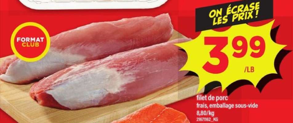 FILET DE PORC