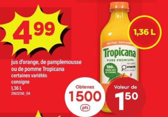 Tropicana Pure Premium