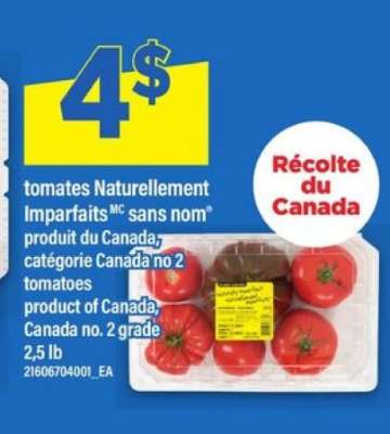 TOMATES NATURELLEMENT IMPARFAITS SANS NOM