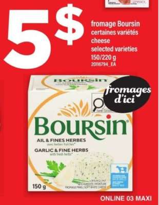 FROMAGE BOURSIN