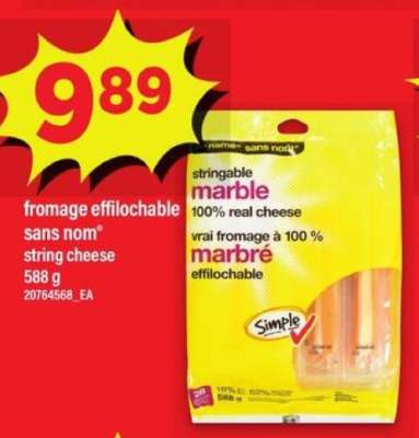 fromage effilochable sans nom