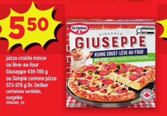 Dr. Oetker Giuseppe Pizza