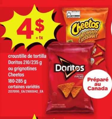 Doritos ou Cheetos