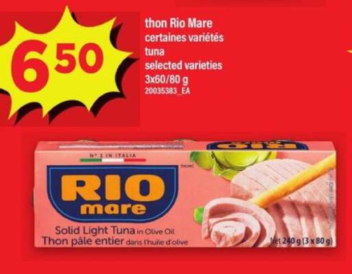 THON RIO MARE
