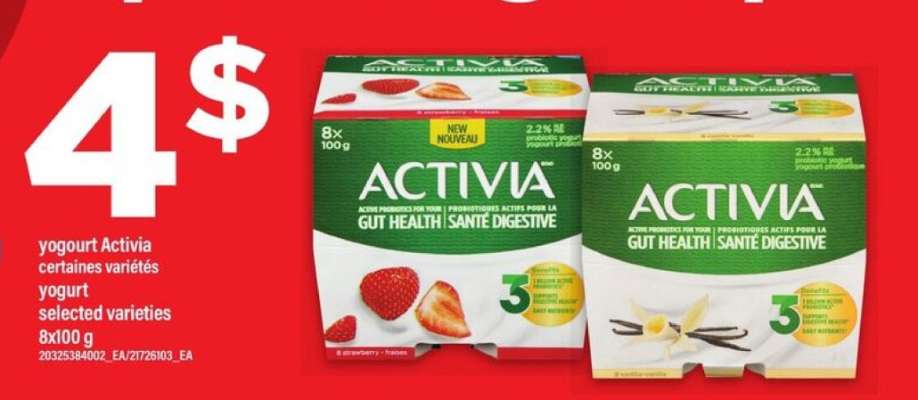 Activia Yogurt