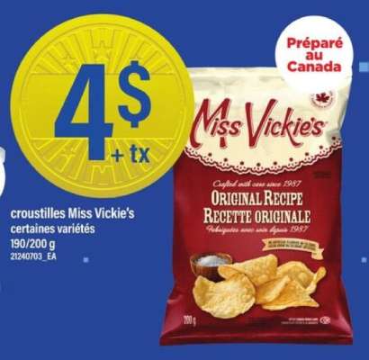 CROUSTILLES MISS VICKIE'S