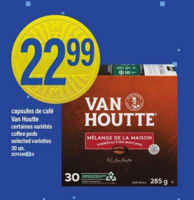 Van Houtte Mélange de la Maison Coffee Pods