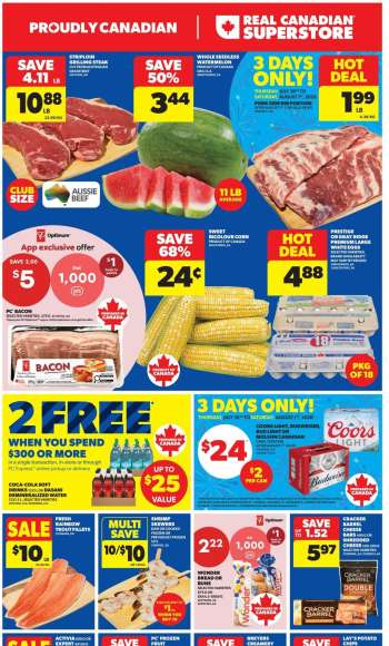 thumbnail - Circulaire Real Canadian Superstore - Weekly Flyer