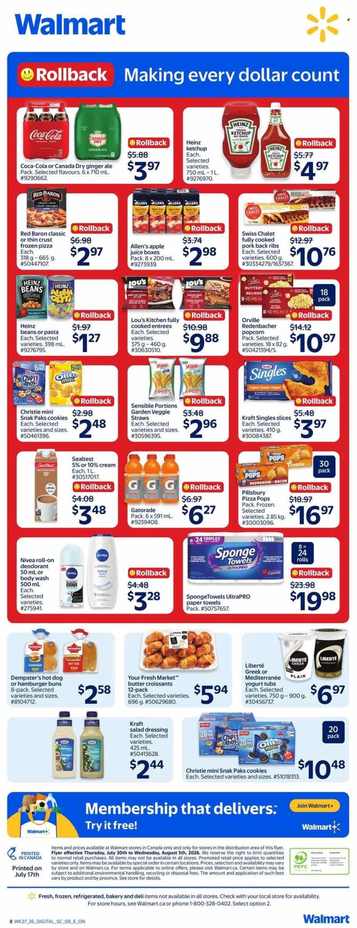 Circulaire Walmart - 30 Juillet 2026 - 16 Septembre 2026. Page 3