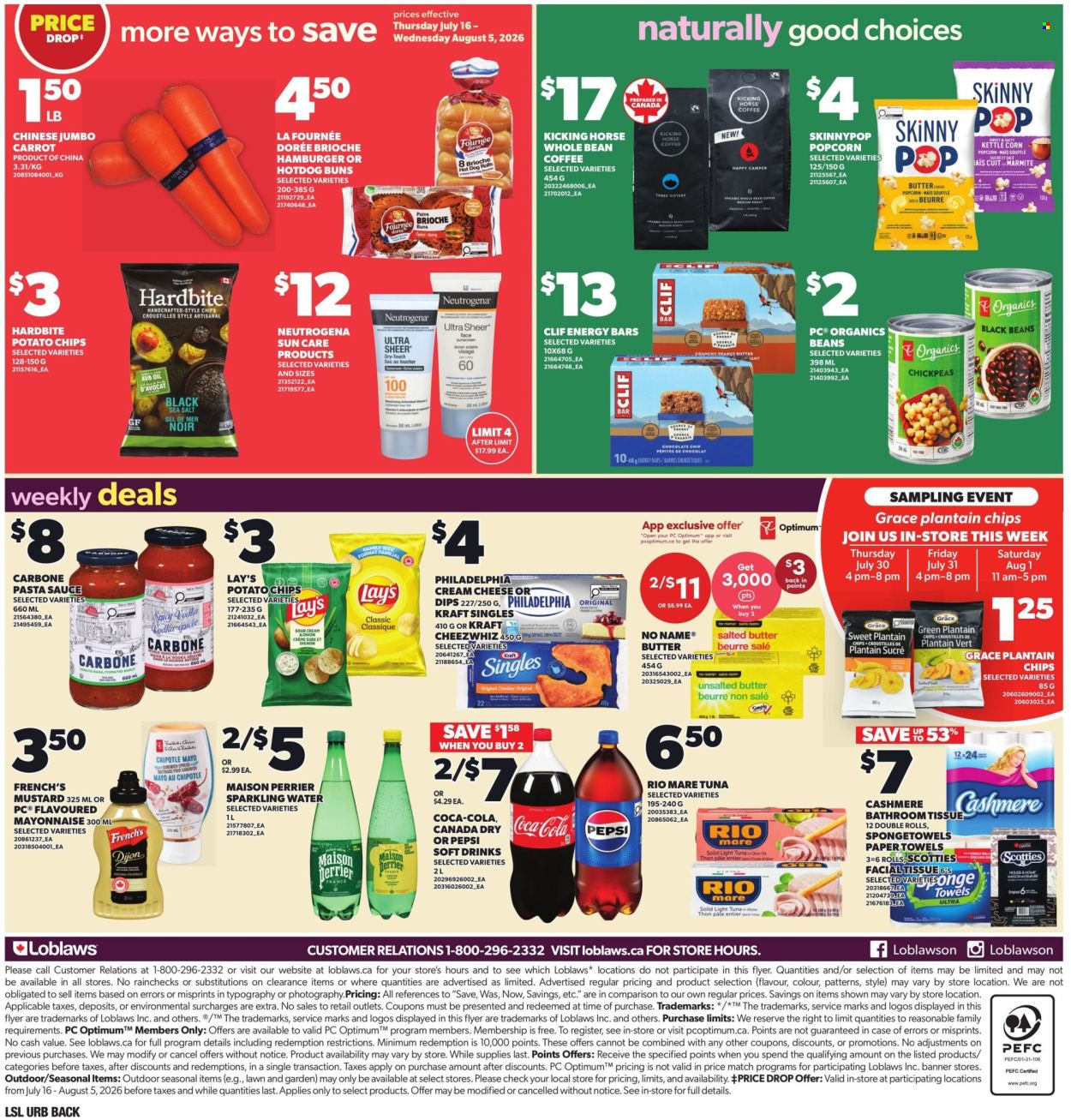 Circulaire Loblaws - 30 Juillet 2026 - 05 Août 2026. Page 8