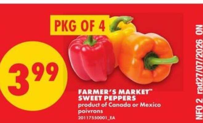 FARMER'S MARKET™ SWEET PEPPERS