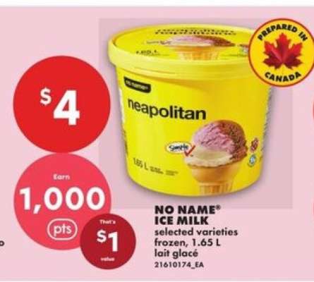 NO NAME® ICE MILK