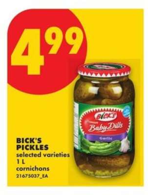BICK’S PICKLES