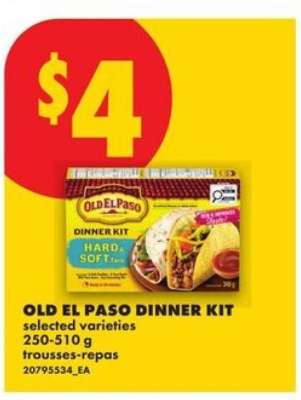 OLD EL PASO DINNER KIT