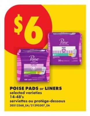POISE Pads or Liners