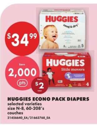 Huggies Econo Pack Diapers