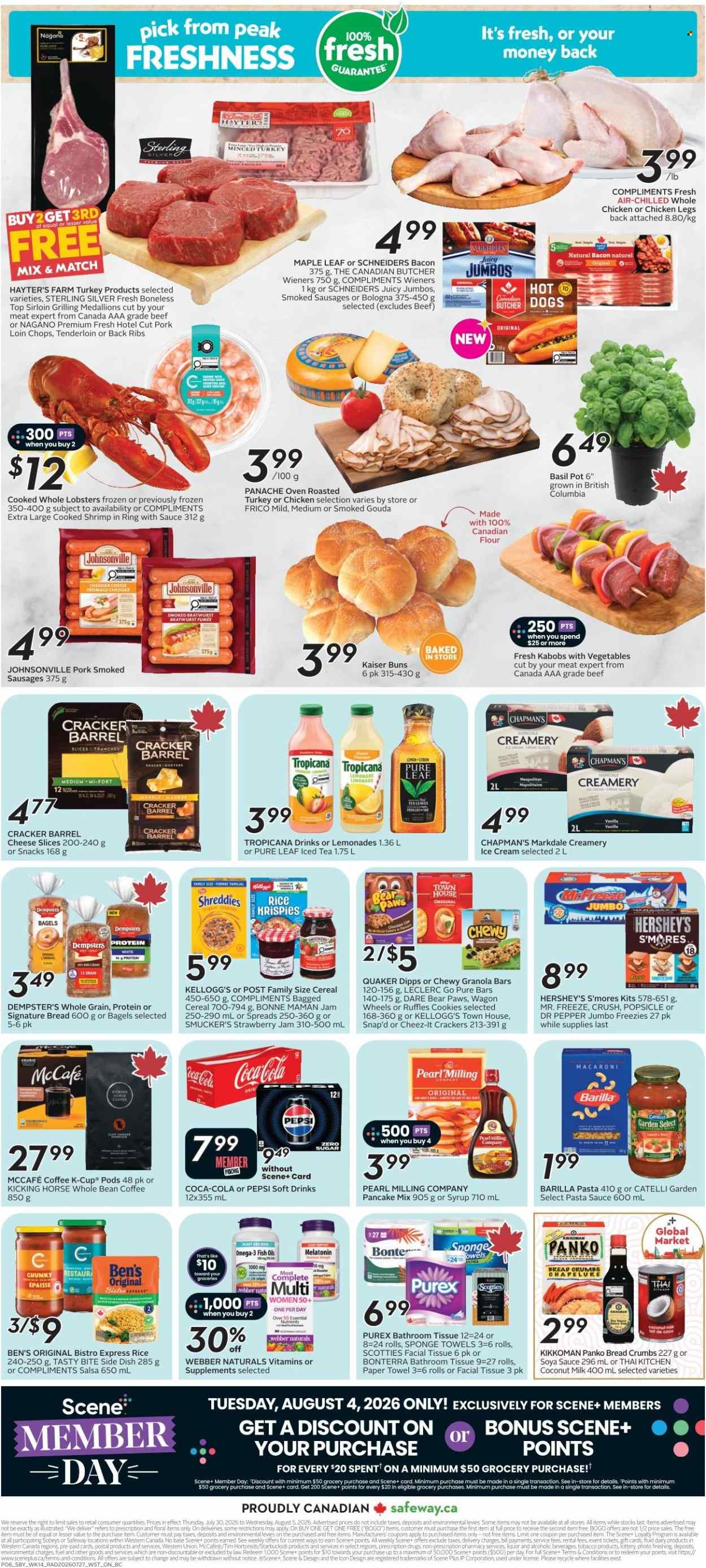 Circulaire Safeway - 30 Juillet 2026 - 05 Août 2026. Page 3
