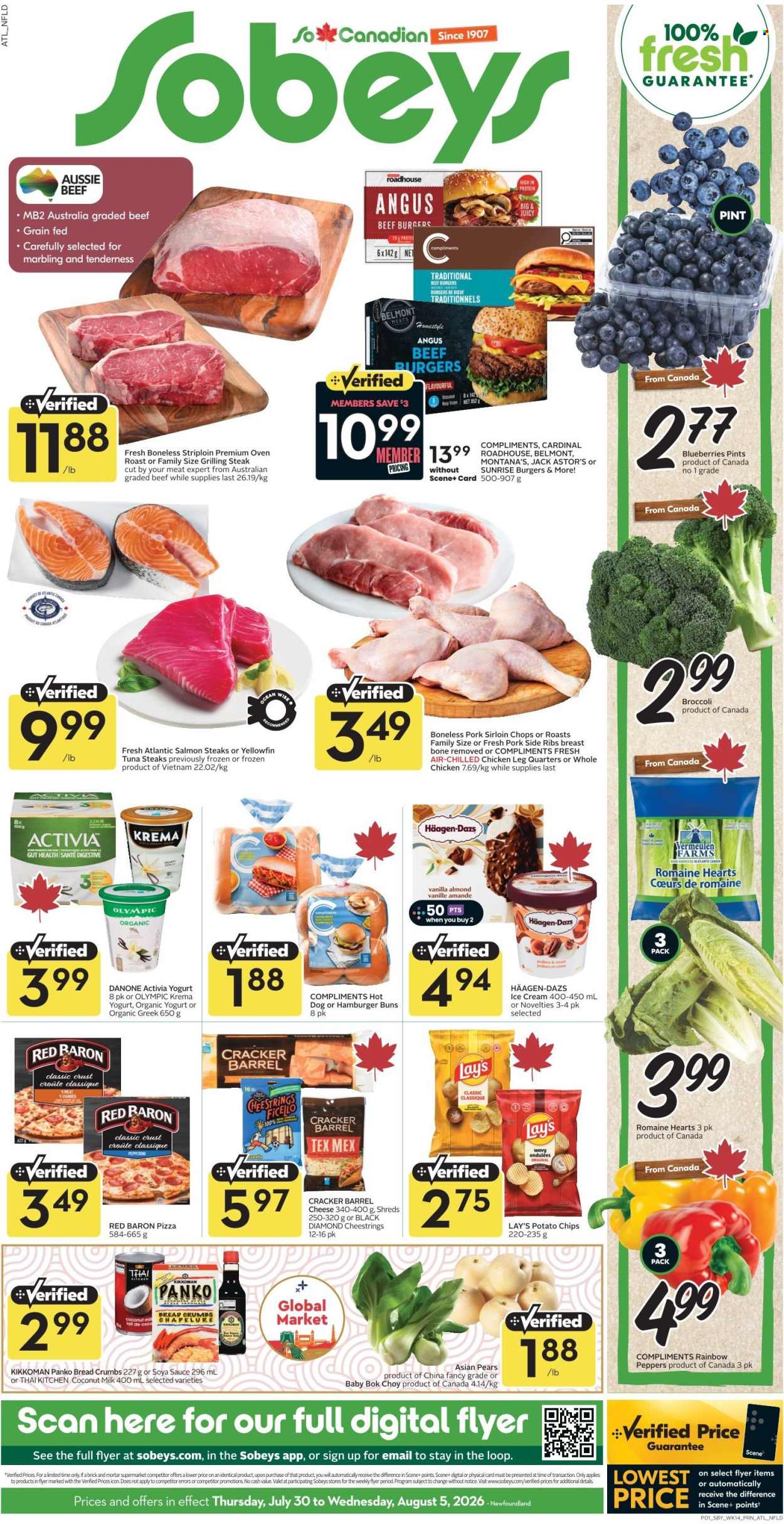 Circulaire Sobeys - 30 Juillet 2026 - 05 Août 2026. Page 1