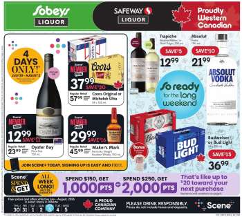 thumbnail - Circulaire Sobeys Liquor