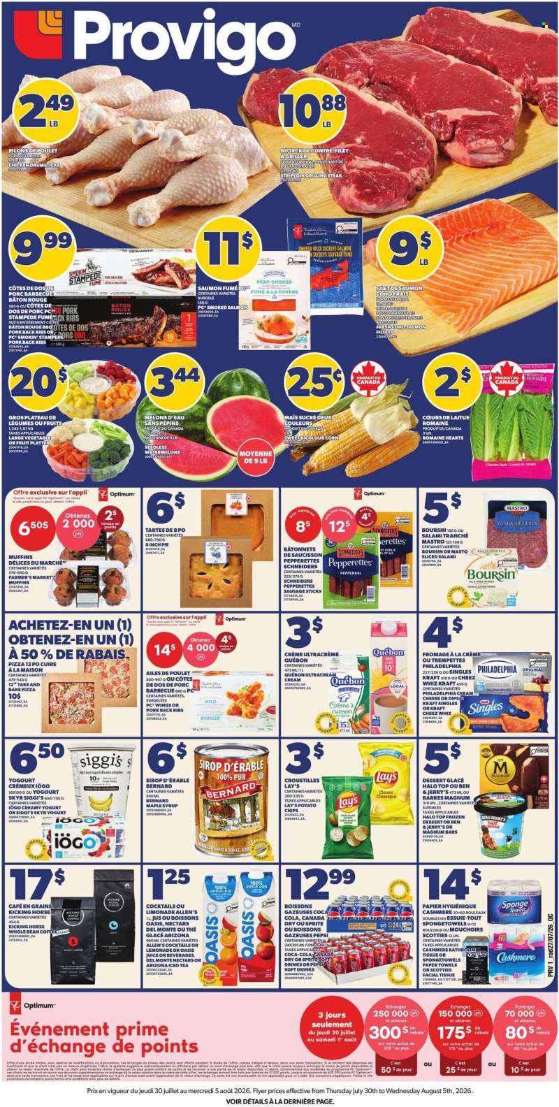 Provigo Flyer - July 30, 2026 - August 05, 2026.