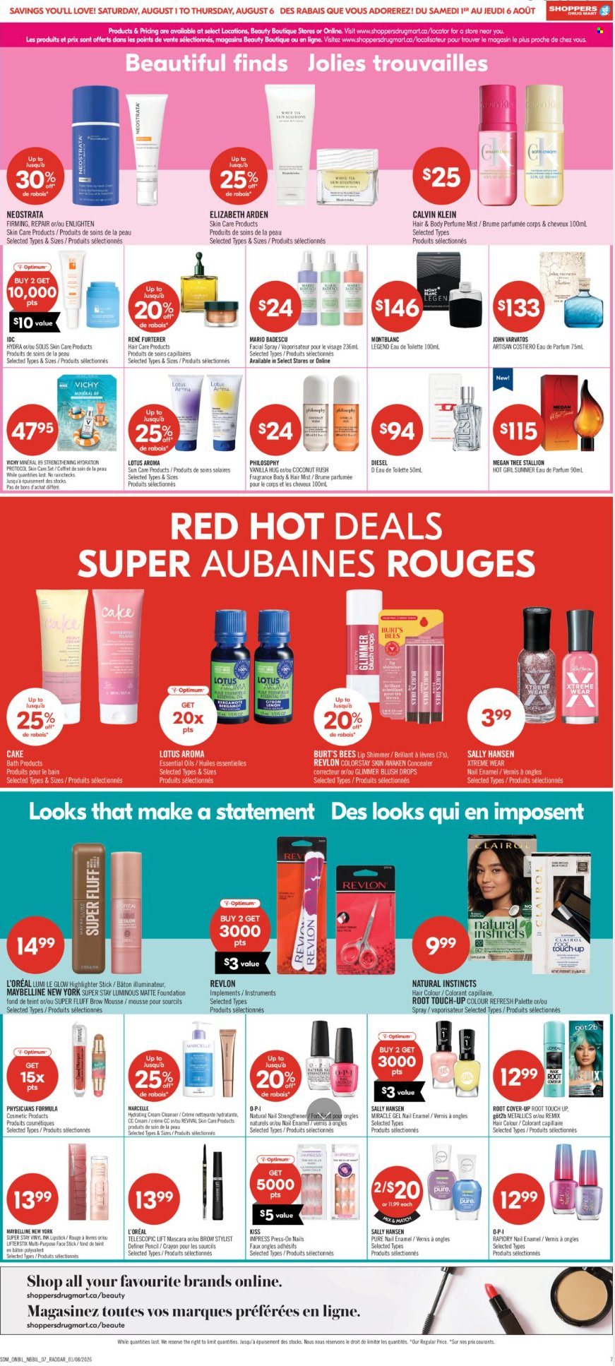 Circulaire Shoppers Drug Mart - 01 Août 2026 - 06 Août 2026. Page 9