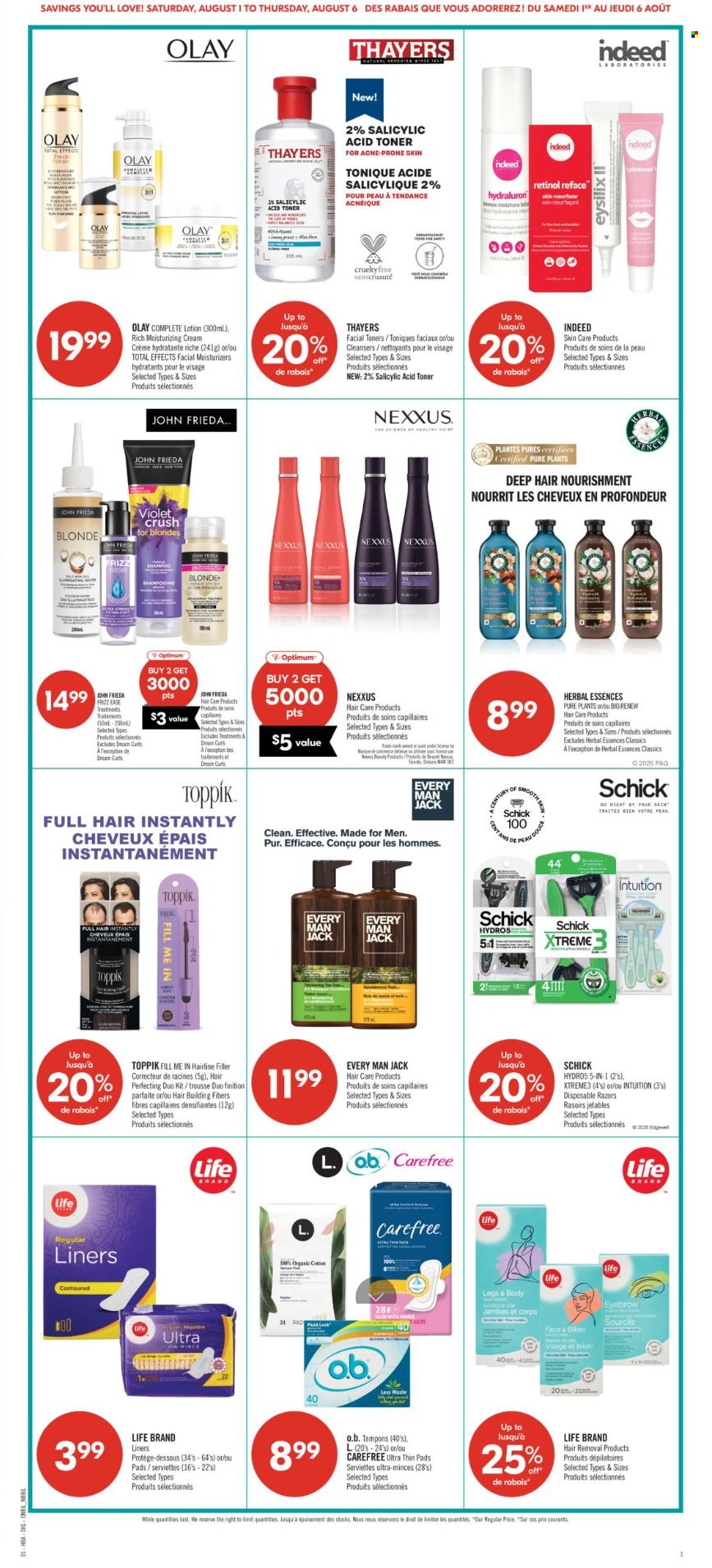 Circulaire Shoppers Drug Mart - 01 Août 2026 - 06 Août 2026. Page 10