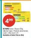 NO NAME Butter / Beurre 454g