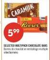 SELECTED MULTIPACK CHOCOLATE BARS