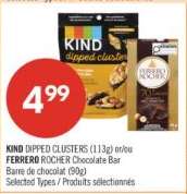 KIND DIPPED CLUSTERS