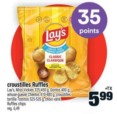 CROUSTILLES RUFFLES