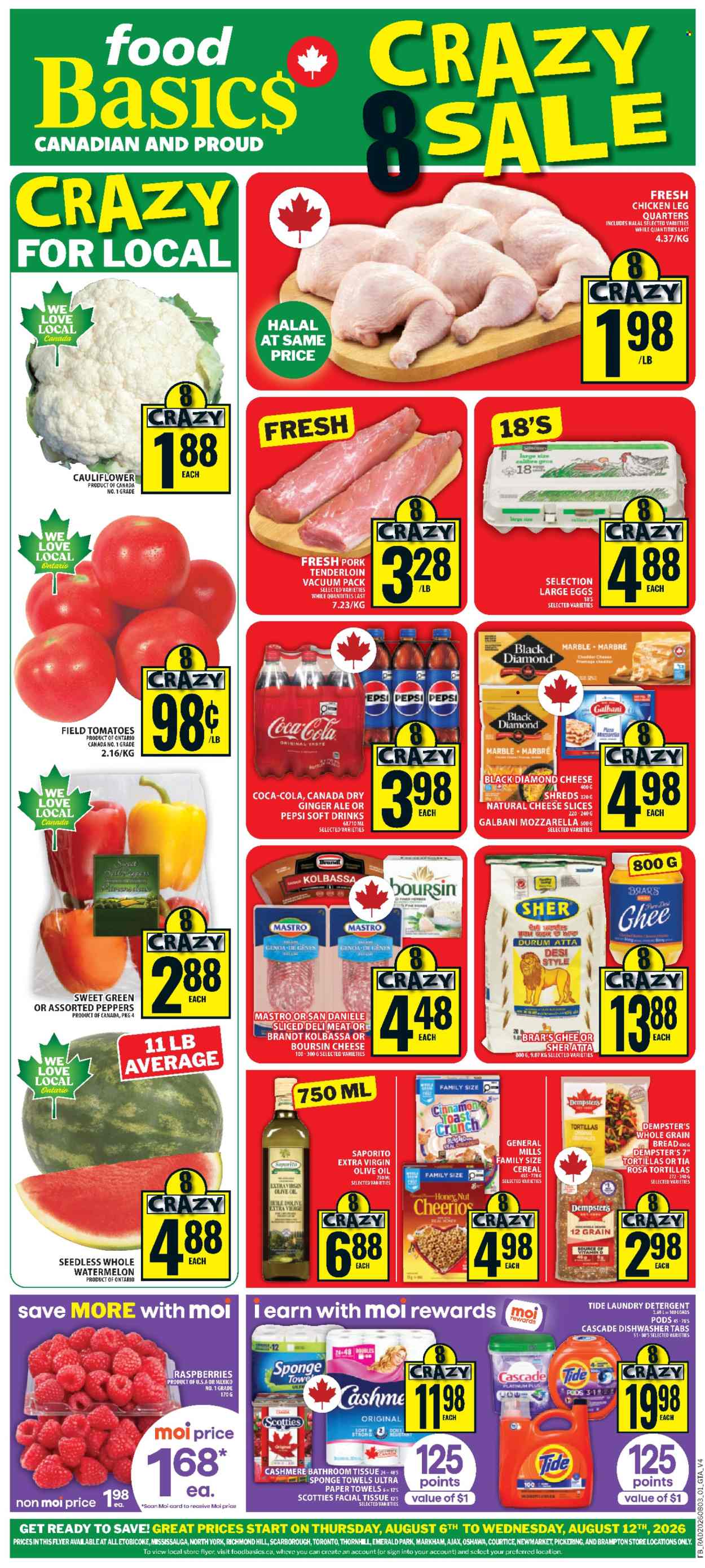 Circulaire Food Basics - 06 Août 2026 - 12 Août 2026. Page 1