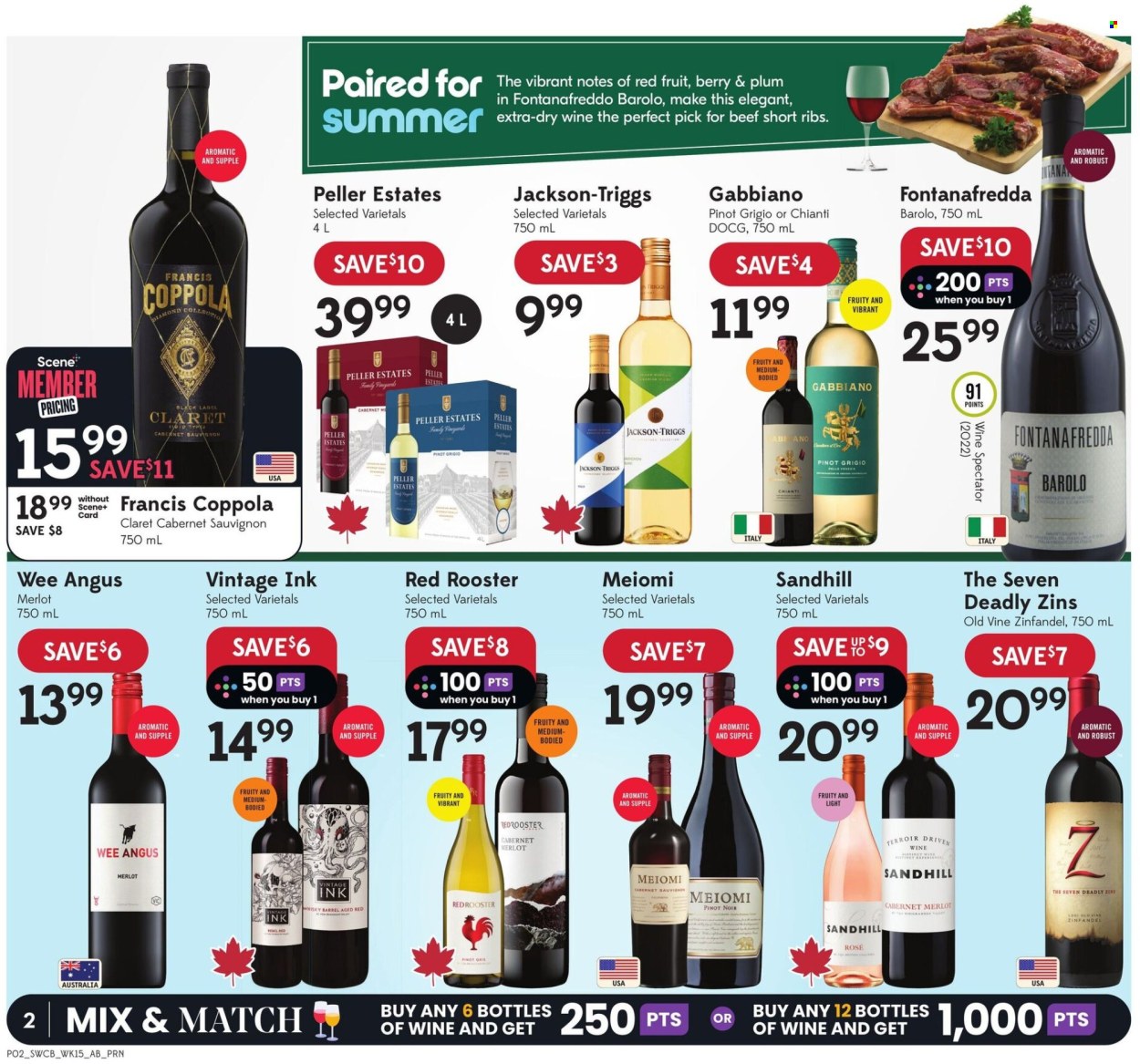 Circulaire Sobeys Liquor - 06 Août 2026 - 12 Août 2026. Page 2