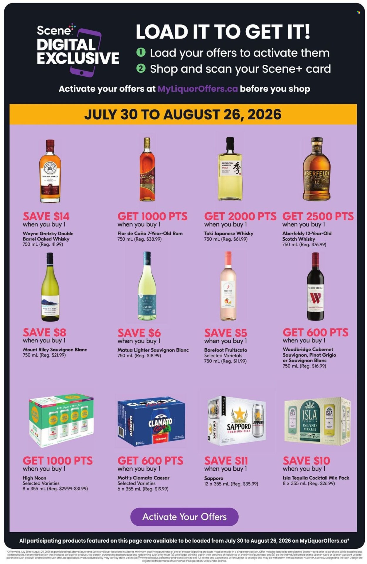 Circulaire Sobeys Liquor - 06 Août 2026 - 12 Août 2026. Page 6