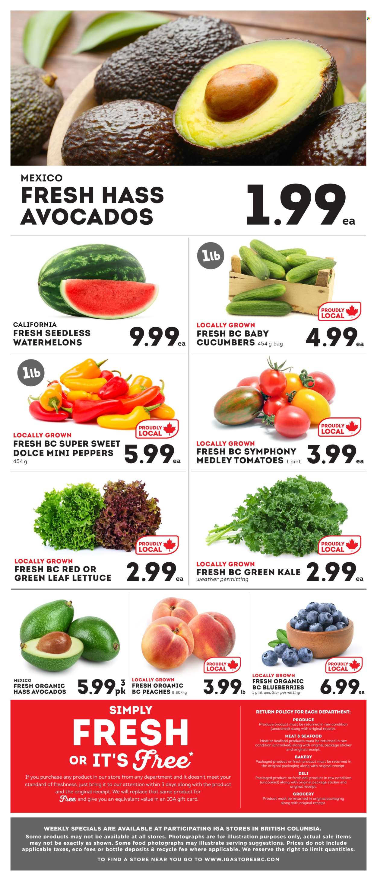 Circulaire IGA Simple Goodness - 07 Août 2026 - 13 Août 2026. Page 6
