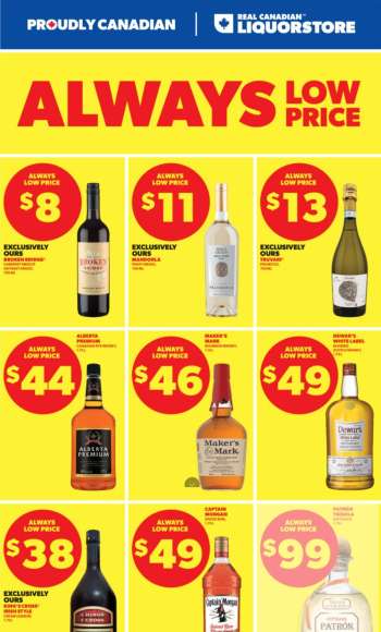 Circulaire Real Canadian Liquorstore - 10 Août 2026 - 18 Août 2026.