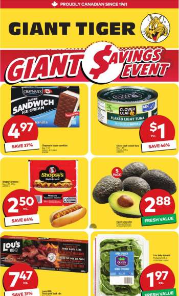 thumbnail - Circulaire Giant Tiger - Weekly Flyer