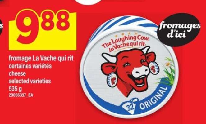 fromage La vache qui rit