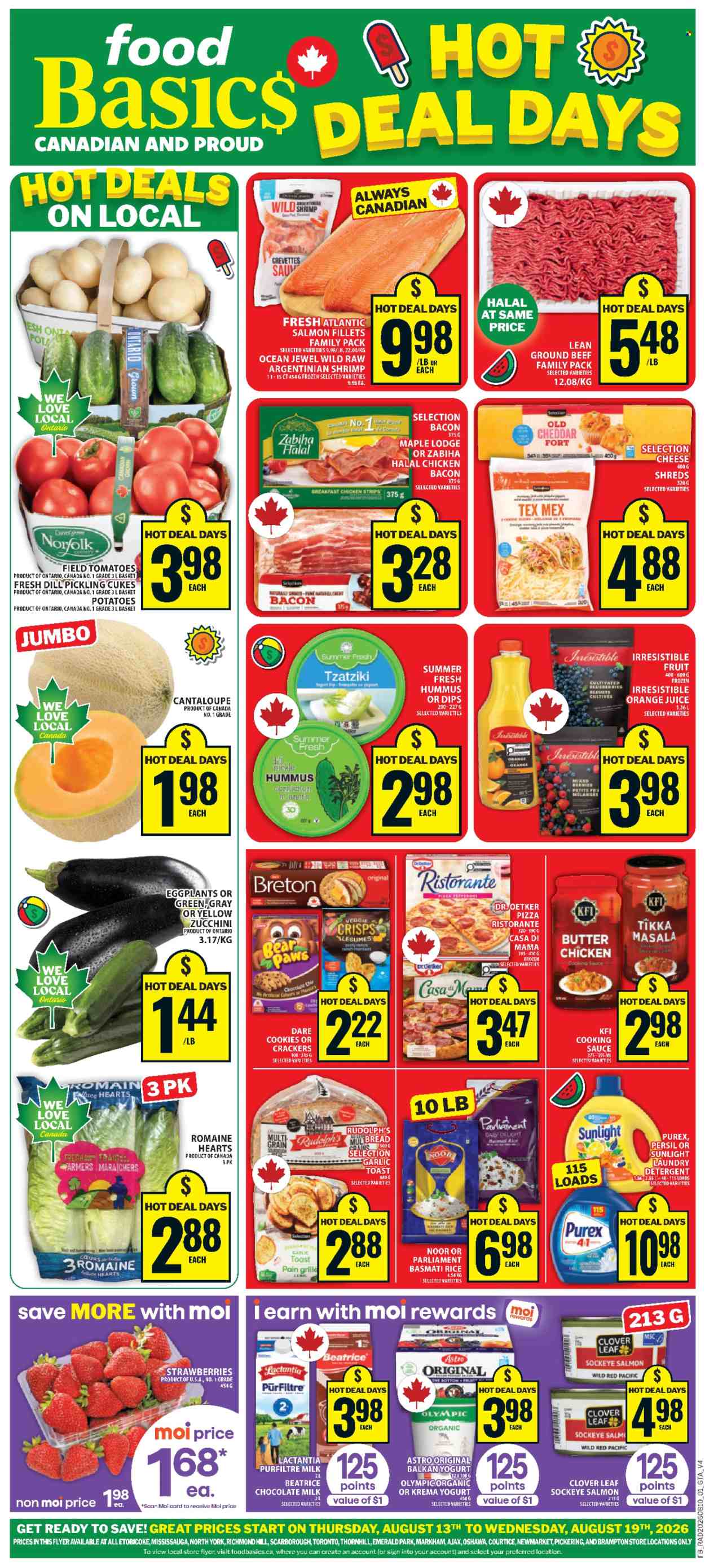 Circulaire Food Basics - 13 Août 2026 - 19 Août 2026. Page 1