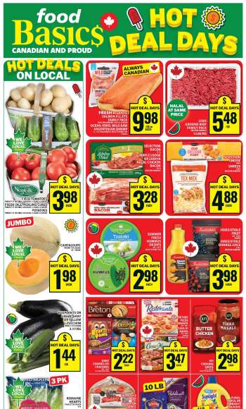 Circulaire Food Basics - 13 Août 2026 - 19 Août 2026.