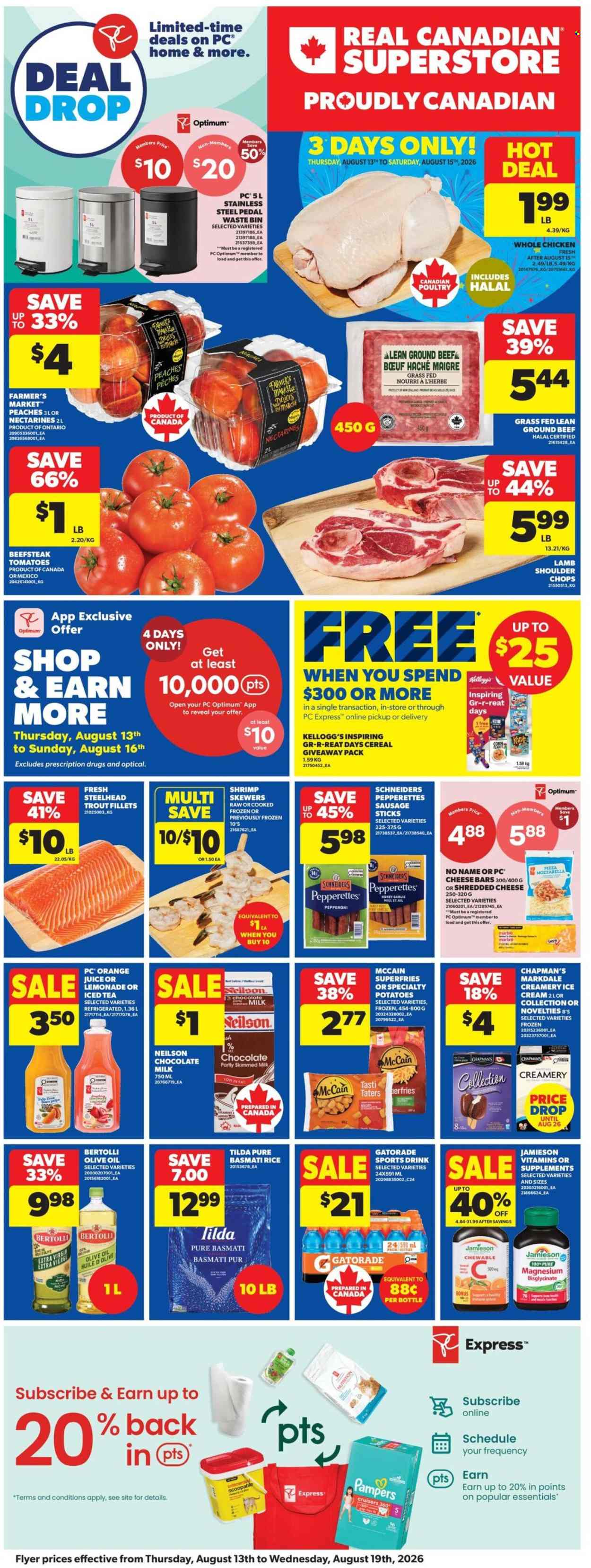 Circulaire Real Canadian Superstore - 13 Août 2026 - 19 Août 2026. Page 1