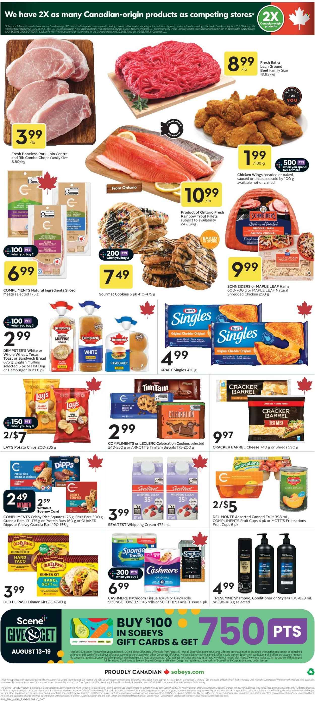 Circulaire Sobeys - 13 Août 2026 - 19 Août 2026. Page 3