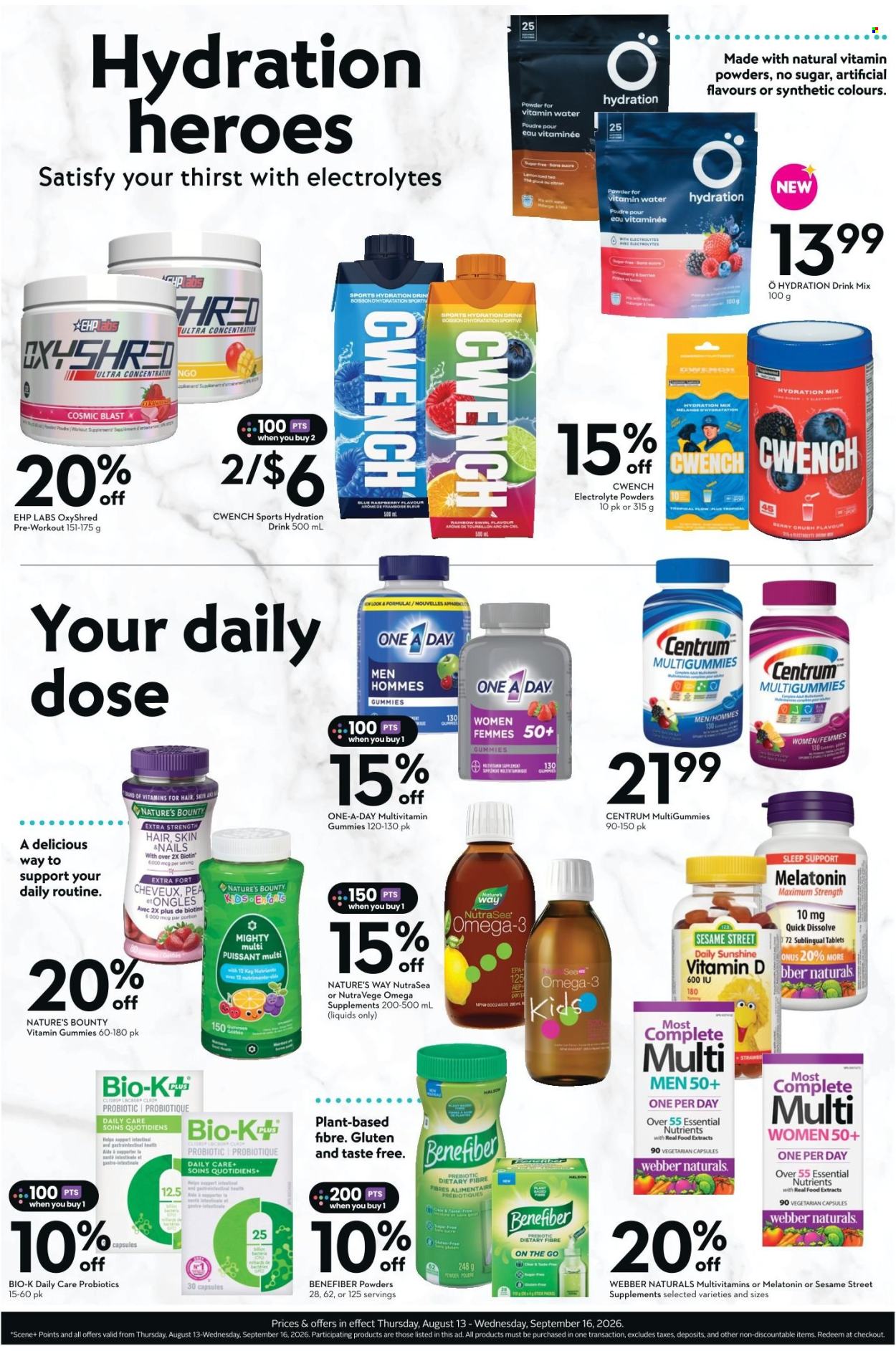 Circulaire Safeway - 13 Août 2026 - 16 Septembre 2026. Page 6