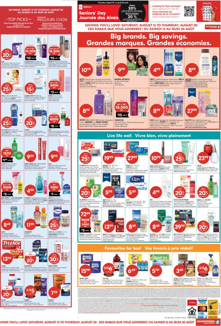 Circulaire Shoppers Drug Mart - 14 Août 2026 - 20 Août 2026. Page 2
