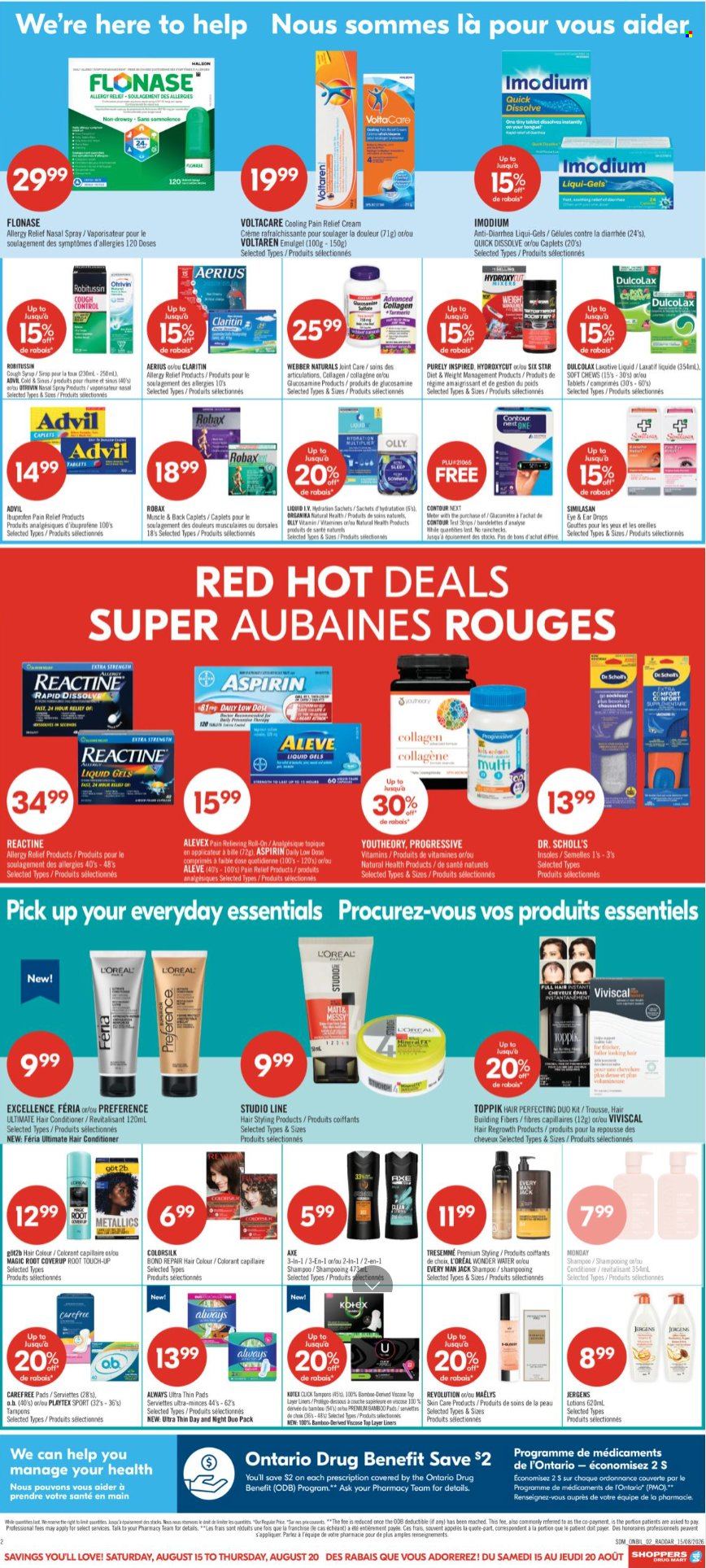 Circulaire Shoppers Drug Mart - 14 Août 2026 - 20 Août 2026. Page 3