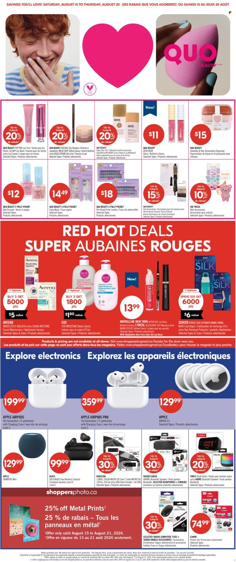 Circulaire Shoppers Drug Mart - 14 Août 2026 - 20 Août 2026. Page 7