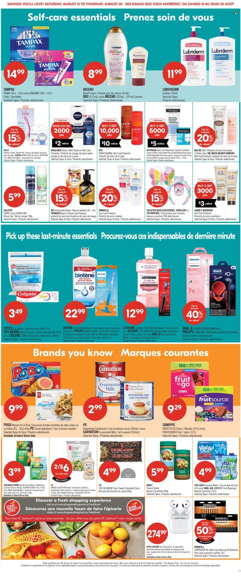 Circulaire Shoppers Drug Mart - 14 Août 2026 - 20 Août 2026. Page 18