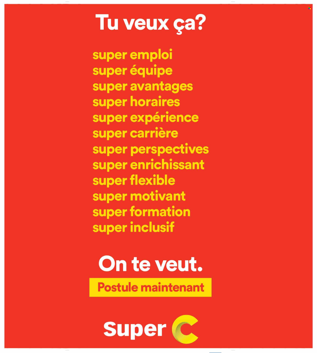Circulaire Super C - 20 Août 2026 - 26 Août 2026. Page 15