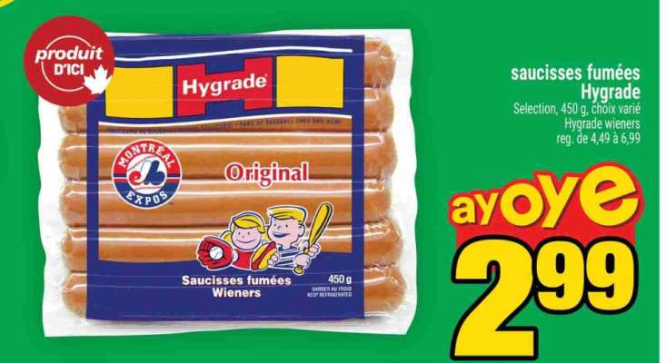 SAUCISSES FUMÉES HYGRADE